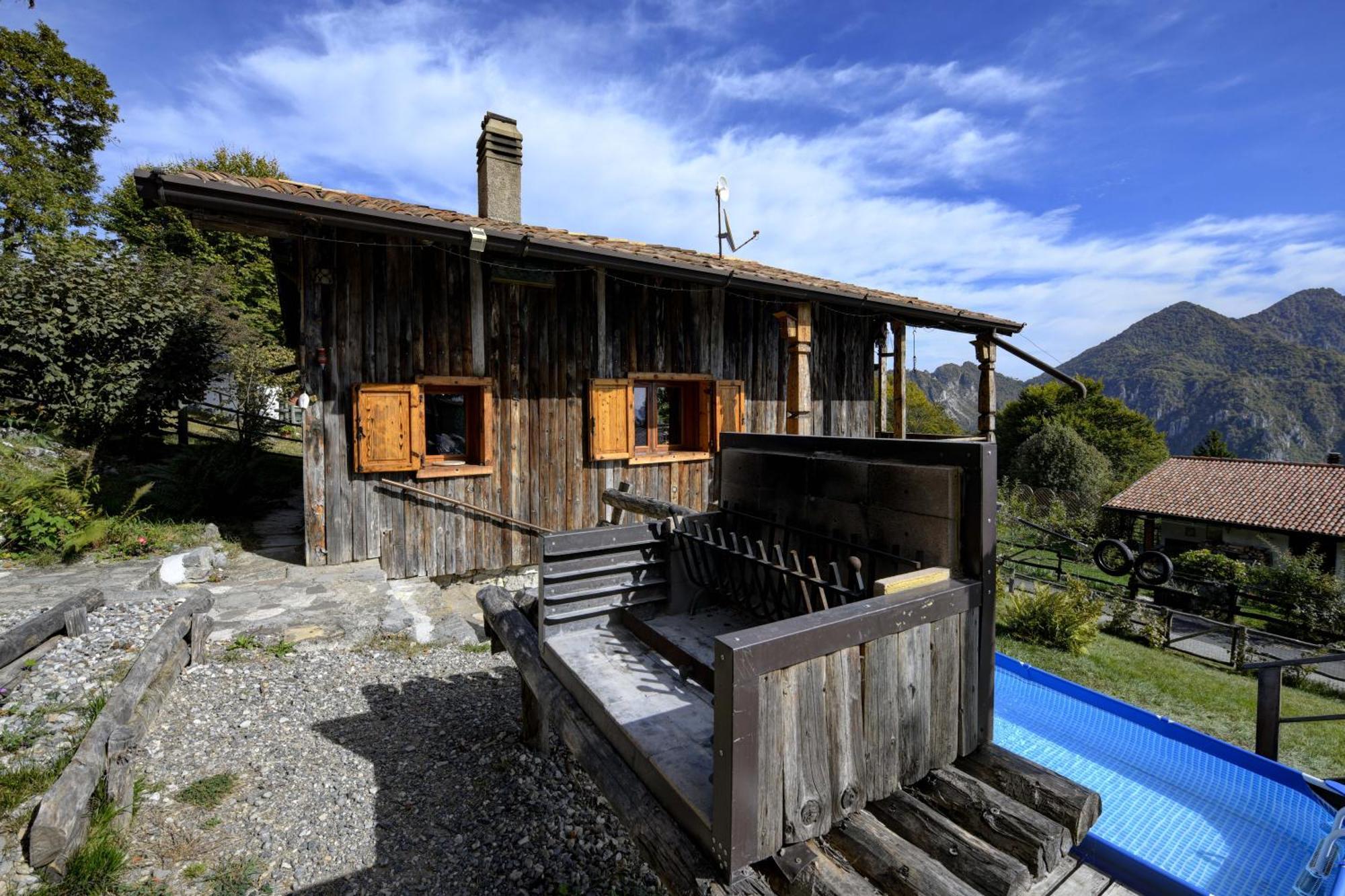 Chalet "Baita Cavacca" Crone Eksteriør billede
