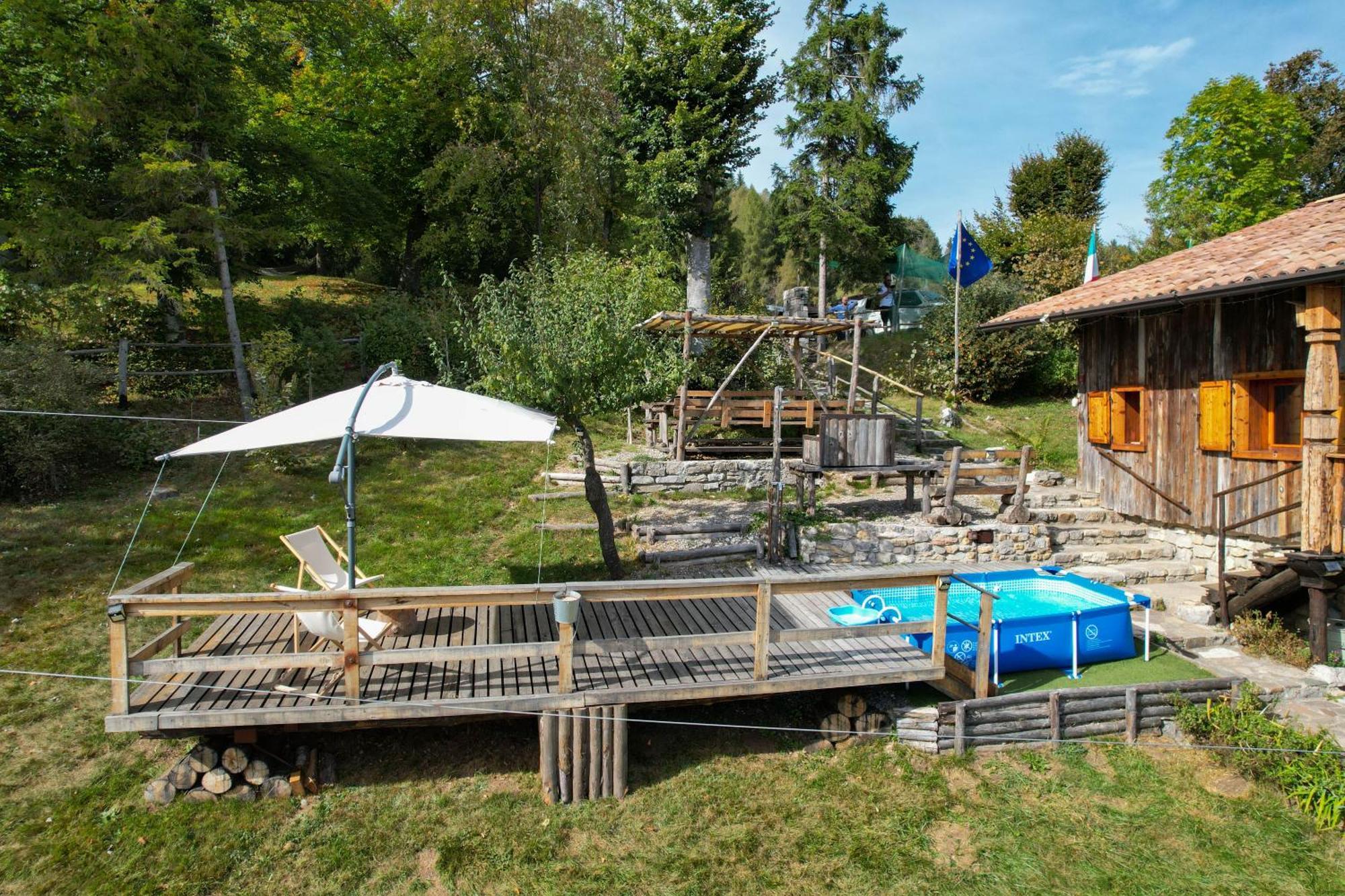 Chalet "Baita Cavacca" Crone Eksteriør billede